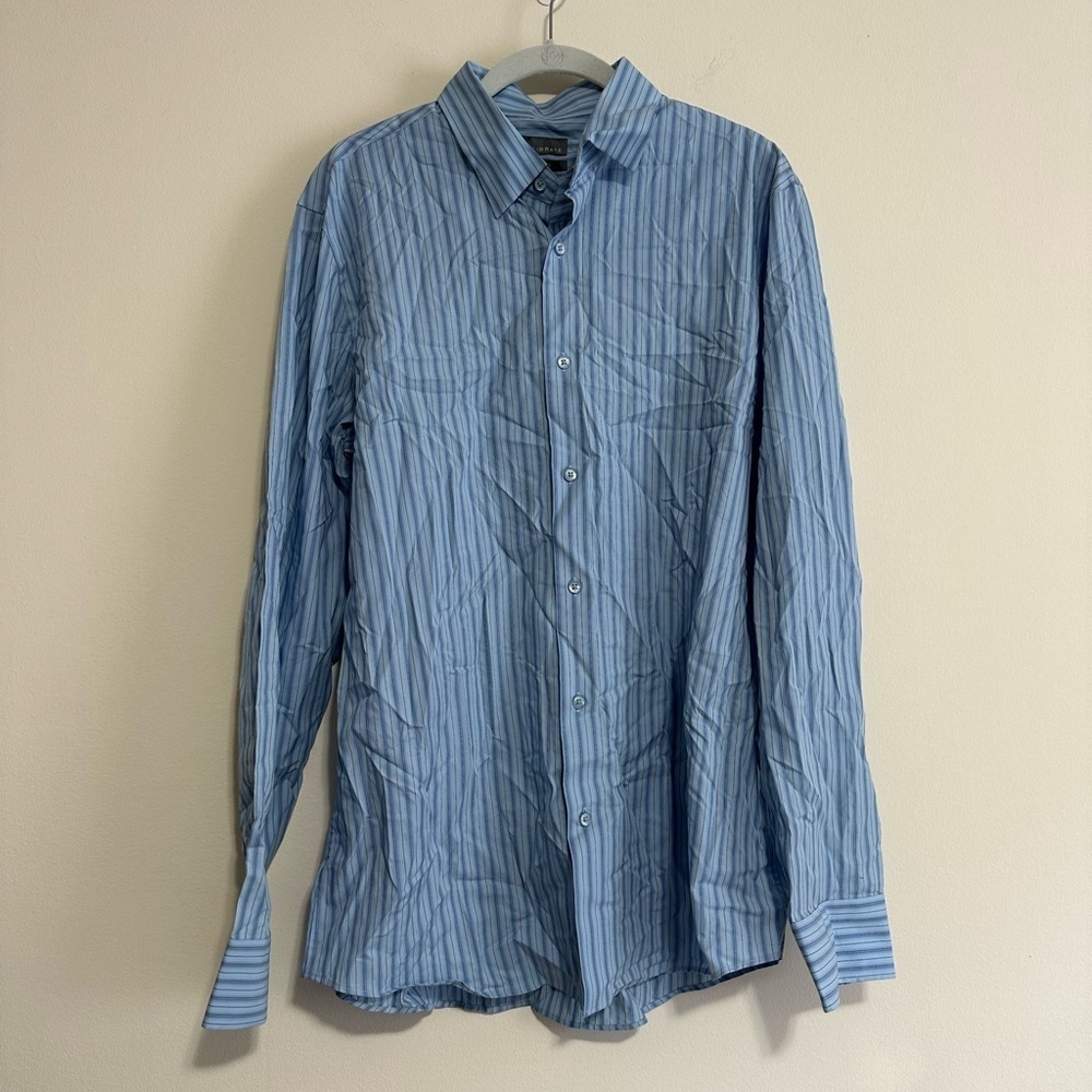 calibrate trim fit dress shirt Size Large